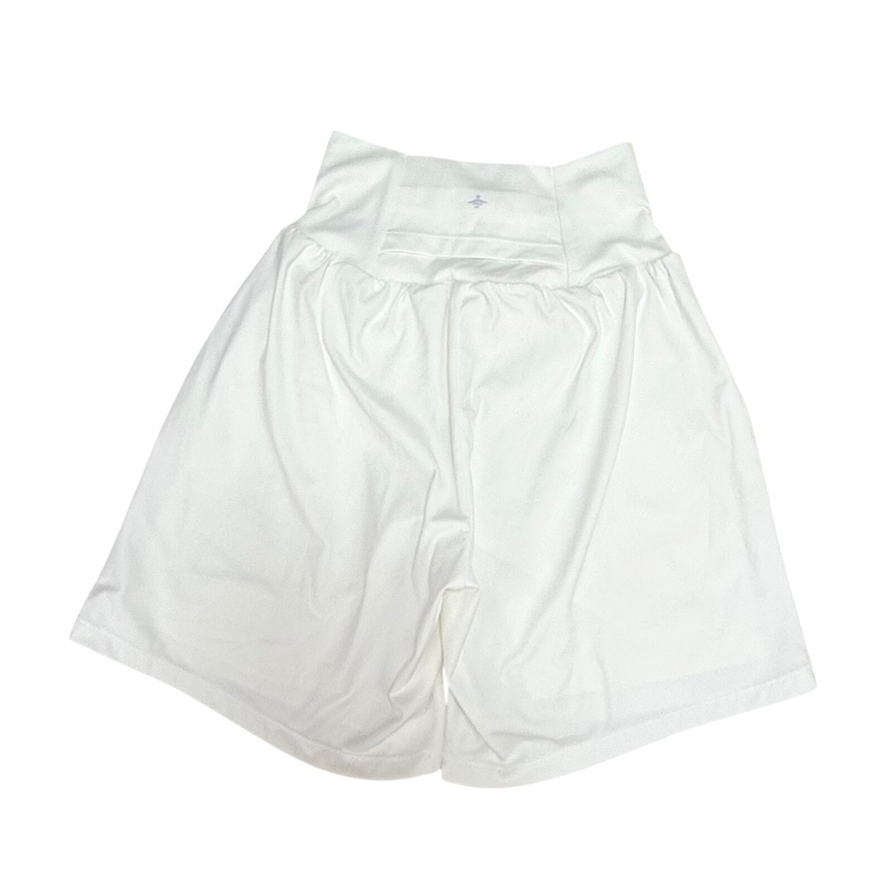 New Halara Softlyzero Airy Shorts XS White High Waisted Crossover Athletic Flowy - Picture 3 of 7